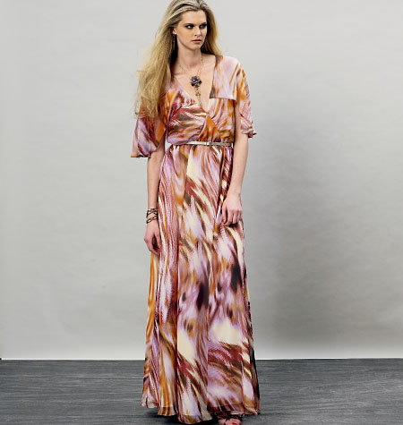 英語版<BR>VOGUE PATTERNS/ヴォーグ・パターンズ<BR>初心者の方向け<BR>ワンピース 型紙(p-vg426)