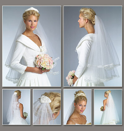 英語版<BR>VOGUE PATTERNS/ヴォーグ・パターンズ<BR>JOANNA MARIA LYON/ジョアンナ・マリア・リオン<BR>ウエディング小物 型紙(p-vg148)