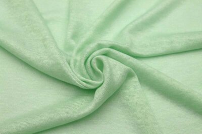 イタリア 輸入生地<BR>リネン・ナイロン<BR>ジャージー<BR>10cm単位 生地・布(1257enb)