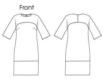 英語版VOGUE PATTERNS/ヴォーグ・パターンズLialia/リアリアワンピース 型紙(p-vg657)