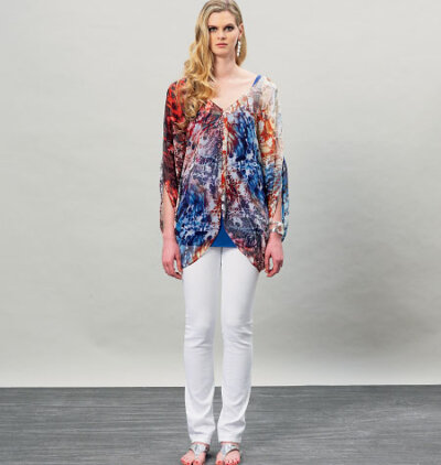 英語版<BR>VOGUE PATTERNS/ヴォーグ・パターンズ<BR>VERY EASY VOGUE/初級者の方向け<BR>トップス 型紙(p-vg408)