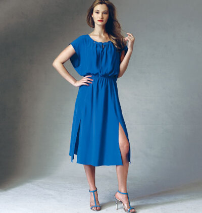 英語版<BR>VOGUE PATTERNS/ヴォーグ・パターンズ<BR>TRACY REESE/トレーシー・リース<BR>ワンピース 型紙(p-vg522)