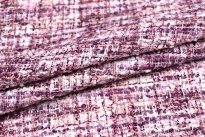 輸入生地 ツイード 【WISE NATIONS/ ワイズ・ネーションズ】 ARIA シャネルツイード コットン・ブレンド ファンシーツイード 10cm単位 生地・布(NW100)