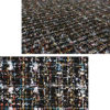 輸入生地 ツイード<br>【WISE NATIONS/ワイズ・ネーションズ】<br>ARIA<br>シャネルツイード<br>シンセ素材<br>ファンシーツイード<br>10cm単位 生地・布(nw112tv) - 画像 (4)