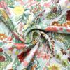 輸入生地 ジャカード<br>【WISE NATIONS/ ワイズ・ネーションズ】<br>CONCERTO<br>フローラル・ジャカード<br>シンセ素材 <br>10cm単位 生地・布(NW149EG)
