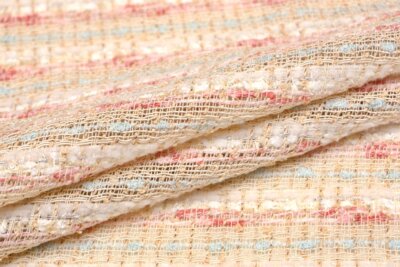 輸入生地 ツイード<BR>【WISE NATIONS/<BR>ワイズ・ネーションズ】<BR>OPERA<BR>シャネルツイード<BR>シンセ・ブレンド<BR>ファンシーツイード<BR>10cm単位 生地・布(nw170tv)