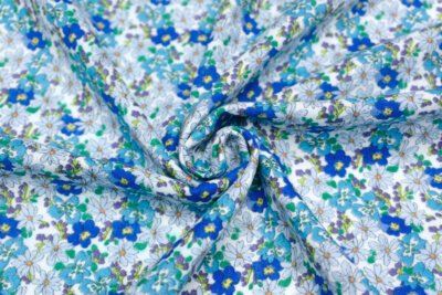 イタリア 輸入生地<BR>【ETR】<BR>ピュア・コットン<br>ダブル・ガーゼ<BR>10cm単位 生地・布(3755mr)