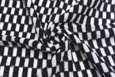 イタリア 輸入生地 【UBERTINO/ウベルティーノ】 【INSPIRED by C社】 シンセ素材 チュール・ツイード 10cm単位 生地・布(3798mr)