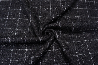 イタリア 輸入生地<br>【C社】オートクチュール向け<BR>ウール・ブレンド<br>ファンシーツイード<BR>10cm単位(3822mr)