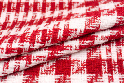 輸入生地 ツイード<br>【WISE NATIONS/ワイズ・ネーションズ】<br>OPERA<br>シャネルツイード<br>シンセ素材<br>ファンシーツイード<br>10cm単位 生地・布(nw204)