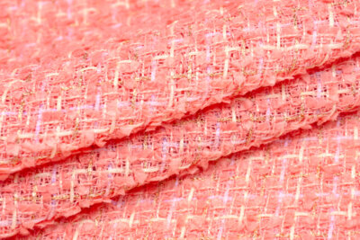 輸入生地 ツイード<br>【WISE NATIONS/ワイズ・ネーションズ】<br>OPERA<br>シャネルツイード<br>シンセ・ブレンド<br>ファンシーツイード<br>10cm単位 生地・布(nw299tv)