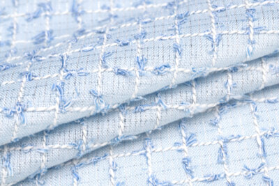 輸入生地 ツイード<br>【WISE NATIONS/ワイズ・ネーションズ】<br>OPERA<br>シャネルツイード<br>コットン・ポリエステル<br>ファンシーツイード<br>10cm単位 生地・布(nw304tv)