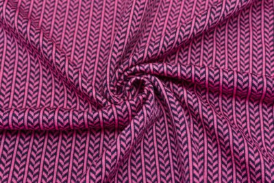 イタリア製 <BR>ピュアウール・ジャージー<BR>ヘリンボン・ストライプ<BR>30cmから10cm単位 生地・布(f166)