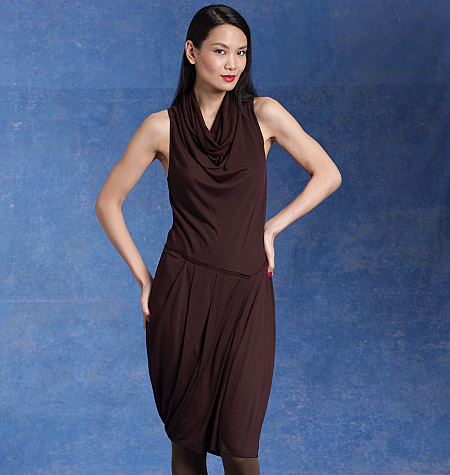 英語版<BR>VOGUE PATTERNS/ヴォーグ・パターンズ<BR>DONNA KARAN/ダナ・キャラン<BR>ワンピース 型紙(p-vg063)