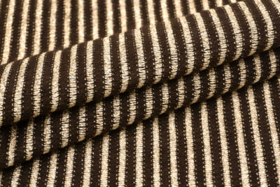 フランス 輸入生地<BR>ウール・ナイロン<br>ストライプ織り<br>シングル幅 10cm単位 生地・布(fw188)