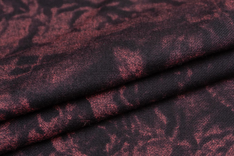 イタリア 輸入生地<BR>ピュアウール・ツイル<BR>ローズxチェック・プリント<BR>10cm単位 生地・布(fw176)