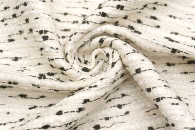 イギリス 輸入生地 ツイード<BR>【LINTON/リントン】<BR>コットン・ブレンド<BR>ファンシーツイード生地<BR>10cm単位(ex615)