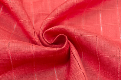 イタリア 輸入生地<BR>ピュア・リネン<BR>ドロン・ワーク<BR>10cm単位 生地・布(f343)